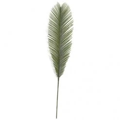 36 Inch Outdoor Artificial Light Green Cycas Palm Branch (Set Of 12)