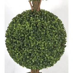 60 Inch Artificial Outdoor Boxwood Triple Ball Topiary: Potted -Artificial Plant Store AGF A 117000 02 538x538