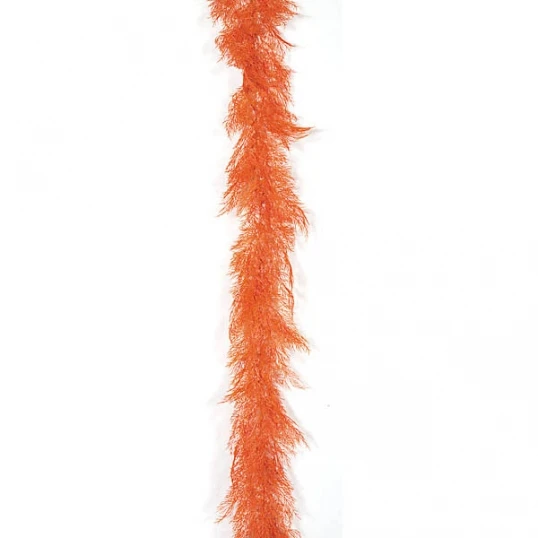 9 Foot Outdoor Orange Italian Moss Garland (Set Of 2) 1 9 Foot Outdoor Orange Italian Moss Garland (Set Of 2)