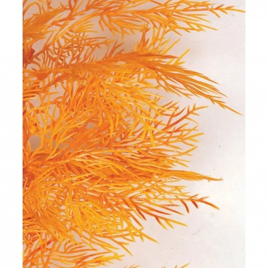 9 Foot Outdoor Orange Italian Moss Garland (Set Of 2) 2 9 Foot Outdoor Orange Italian Moss Garland (Set Of 2) - Image 2