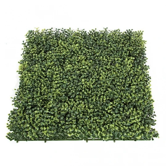 20x20 Inch Tutone Artificial Outdoor Boxwood Mat: 3 Inches High (Set Of 4) 1 20x20 Inch Tutone Artificial Outdoor Boxwood Mat: 3 Inches High (Set Of 4)