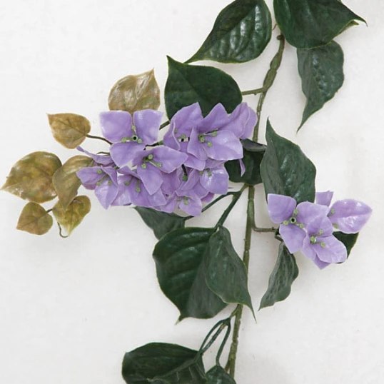 9.5 Foot Outdoor Lavender/Purple Bougainvillea Garland (Set Of 4) 3 9.5 Foot Outdoor Lavender/Purple Bougainvillea Garland (Set Of 4) - Image 3