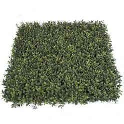 20 Inch Tutone Fire Retardant Boxwood Mat: Limited UV (Set Of 4)