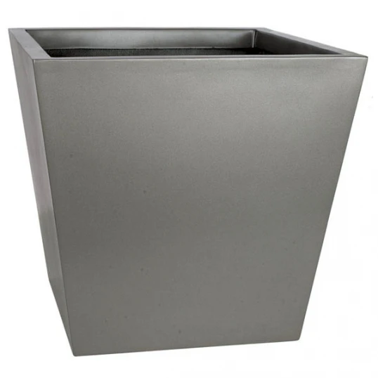 23H X 25W Inch Matte Charcoal Fiberglass Planter: 21 Inch Inside Dia. 1 23H X 25W Inch Matte Charcoal Fiberglass Planter: 21 Inch Inside Dia.