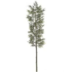 10 Foot Fire Retardant Bamboo Palm Stalk With Natural Cane