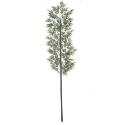 11 Foot Fire Retardant Bamboo Palm Stalk With Natural Cane