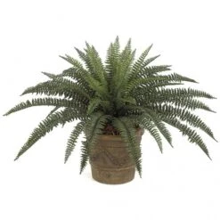 45W Inch Artificial Outdoor Boston Fern