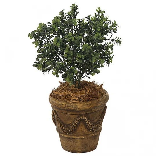 20 Inch Artificial Outdoor Boxwood Bush: Unpotted 1 20 Inch Artificial Outdoor Boxwood Bush: Unpotted
