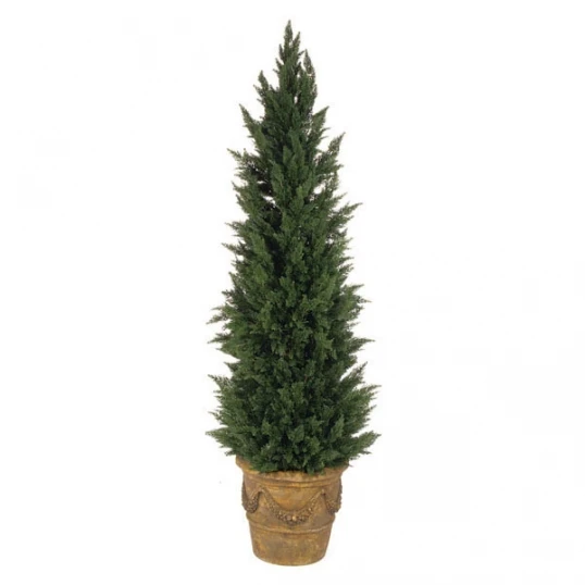 8 Foot Artificial Outdoor Cypress Tree 1 8 Foot Artificial Outdoor Cypress Tree