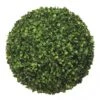 12 Inch Plastic Boxwood Ball Topiary (Set Of 2)