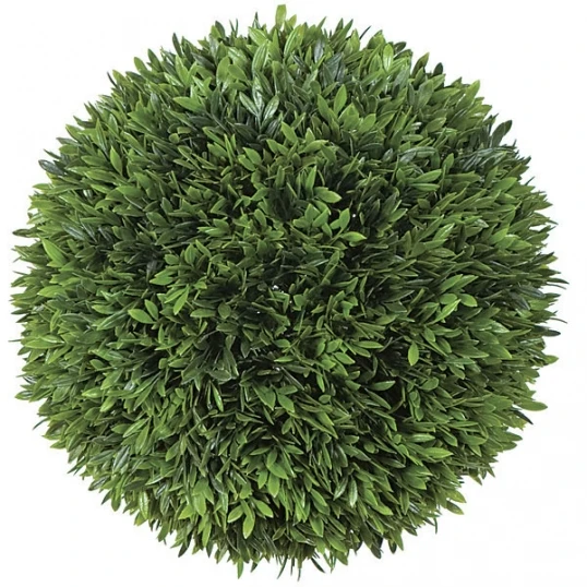 10 Inch Artificial Podocarpus Ball (Set Of 4) 1 10 Inch Artificial Podocarpus Ball (Set Of 4)