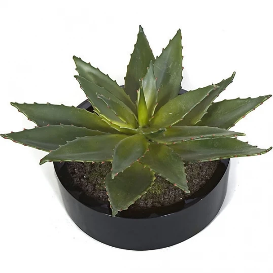 12 Inch Potted Artificial Aloe Plant 1 12 Inch Potted Artificial Aloe Plant