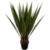 48 Inch Outdoor Potted Giant Agave Plant:: Limited UV (Set Of 2)