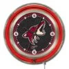 15 Inch Arizona Coyotes Neon Clock