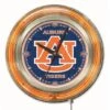 15 Inch Auburn Neon Clock