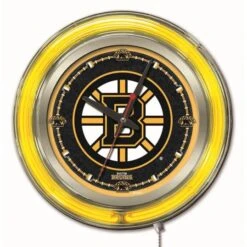 15 Inch Boston Bruins Neon Clock