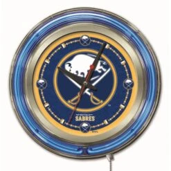 15 Inch Buffalo Sabres Neon Clock