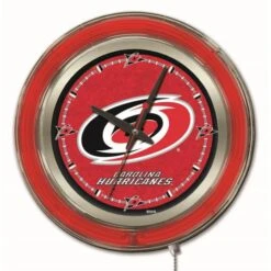 15 Inch Carolina Hurricanes Neon Clock