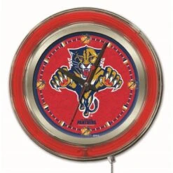 15 Inch Florida Panthers Neon Clock