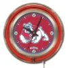 15 Inch Fresno State Neon Clock