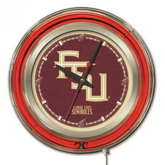 15 Inch Florida State Neon Clock 1 15 Inch Florida State Neon Clock