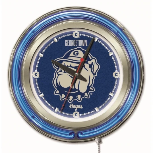 15 Inch Georgetown Neon Clock 1 15 Inch Georgetown Neon Clock