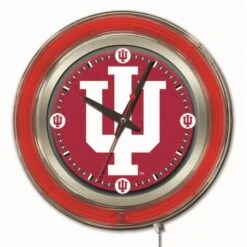 15 Inch Indiana Neon Clock