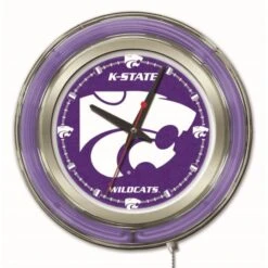 15 Inch Kansas State Neon Clock