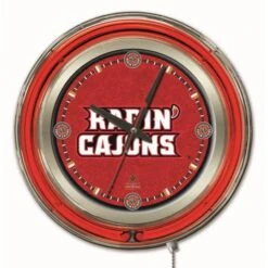 15 Inch Louisiana Lafayette Neon Clock