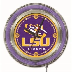 15 Inch Louisiana State Neon Clock