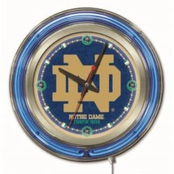 15 Inch Notre Dame Neon Clock