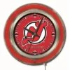 15 Inch New Jersey Devils Neon Clock