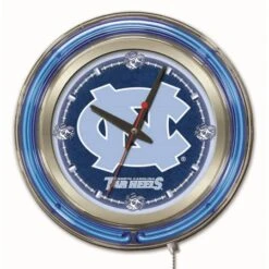 15 Inch North Carolina Neon Clock