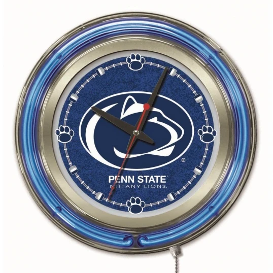 15 Inch Penn State Neon Clock 1 15 Inch Penn State Neon Clock