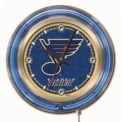 15 Inch St Louis Blues Neon Clock
