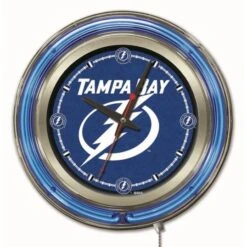 15 Inch Tampa Bay Lightning Neon Clock