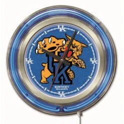 15 Inch Kentucky Wildcat Neon Clock