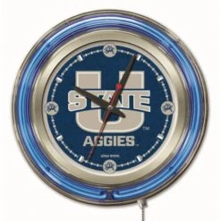 15 Inch Utah State Neon Clock