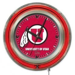 15 Inch Utah Neon Clock