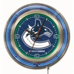 15 Inch Vancouver Canucks Neon Clock