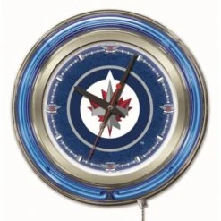15 Inch Winnipeg Jets Neon Clock
