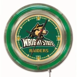 15 Inch Wright State Neon Clock