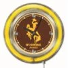 15 Inch Wyoming Neon Clock