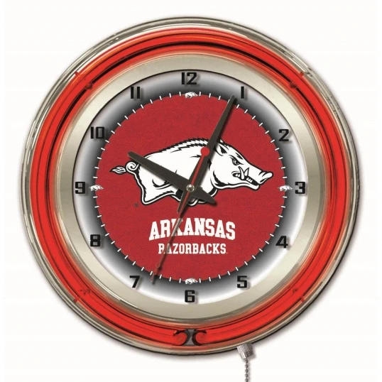 19 Inch Arkansas Neon Clock 1 19 Inch Arkansas Neon Clock