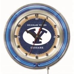 19 Inch Brigham Young Neon Clock