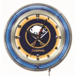 19 Inch Buffalo Sabres Neon Clock