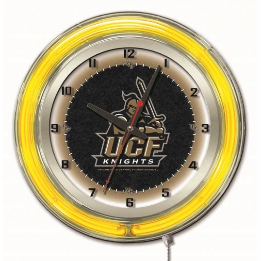 19 Inch Central Florida Neon Clock 1 19 Inch Central Florida Neon Clock