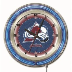 19 Inch Colorado Avalanche Neon Clock