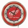 19 Inch Detroit Red Wings Neon Clock