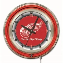 19 Inch Detroit Red Wings Neon Clock